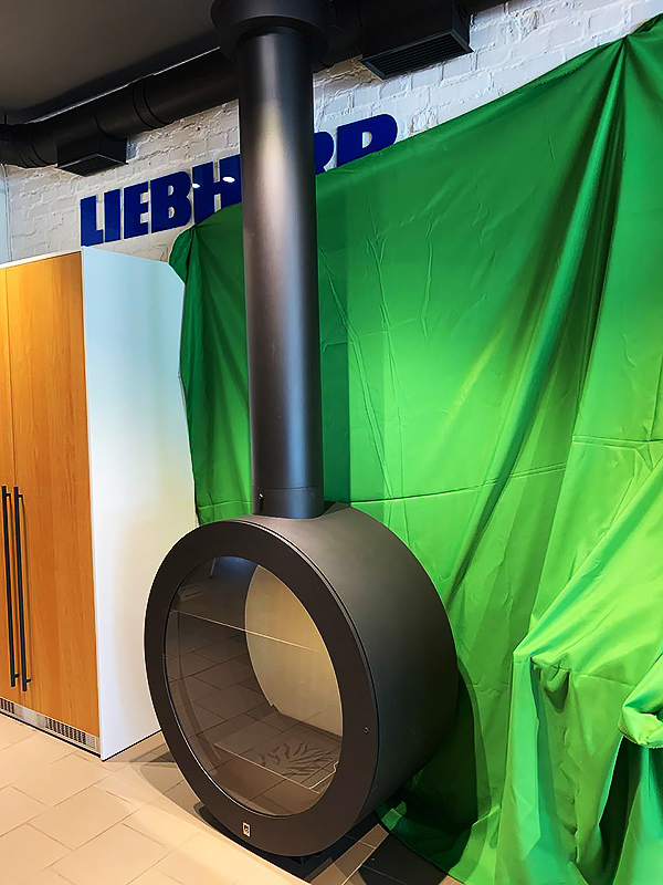  дизайнерський камін Veripla в Харкові зігріває будинок своїм теплом